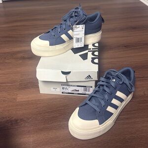 Adidas Bravada 2.0 Platform Sneakers Womens 8.5